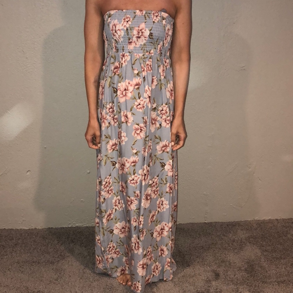 Floral maxi dress